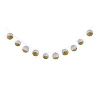 Guirlande 10 LED GATSBY Blanc/Or