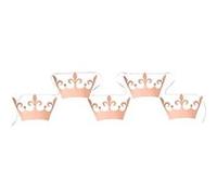 guirlande 15 fanions carton petite princesse 6m - chalayer 7535 0-20 Rose G