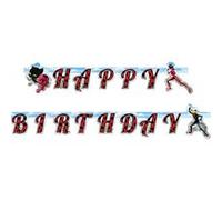Amscan Guirlande 9902879 Lettre Happy Birthday – Multicolore