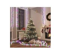 vidaXL Guirlande LED 17m Multicolore pastel