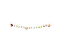 Guirlande anniversaire Gabby et la maison magique - Rose