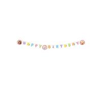 Guirlande anniversaire Gabby et la maison magique - Rose