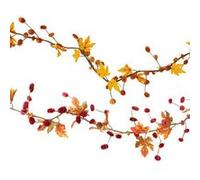 guirlande artificielle automnale 120cm orange - chaks 11438 Orange