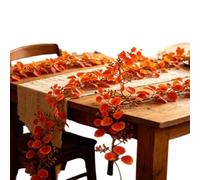 Guirlande Automnale Eucalyptus Artificiel - Feuillage Décoratif | 180 Cm