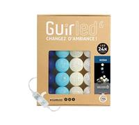 Guirlande boule lumineuse LED USB 24 boules 2,4m - Océan