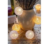 Guirlande Boule Lumineuse Led Usb Veilleuse 2h Provence 32 boules