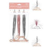 guirlande cascade anniversaire or rose - surprisez vous casch00cu Rose G
