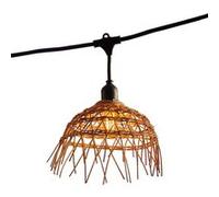 Guirlande connectable HAWAII 10 ampoules E27 6M Noir G