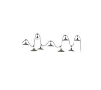 Guirlande connectable VINTY 10 ampoules E27 6M