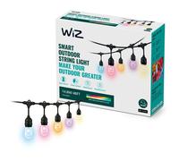 Guirlande Connectée - WIZ - Extérieur - 15m - 12 ampoules - LED - Multicolore
