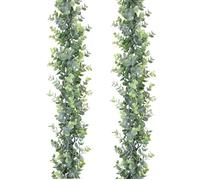 Guirlande d’eucalyptus artificiel vert UV-resistant (lot de 2), décoration mariage, arche ou mur intérieur/extérieur Label