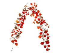 Guirlande d'automne pour manteau d'eucalyptus artificiel, vignes de verdure
