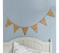 Guirlande de fanions Anglemont marron H/L env. 16/120 cm