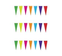 Guirlande de Fanions Éco - FIESTAS GUIRCA - Noir - Taille unique - Mixte - Multicolore