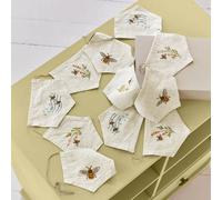 Guirlande de fanions Fluttery lin/multicolore H/L env. 12/300 cm