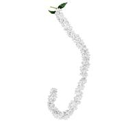 Guirlande de fleurs d'orchidée blanche 168 cm pour mariage