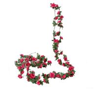 Guirlande de Lierre Artificiel 2,5m Réaliste(A) | Aspect naturel lifelike, pour feuilles réalistes, pour idéal salon pour chambre, longueur 2,5m, pour facile à installer