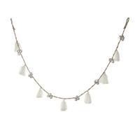 Guirlande de Noël design Pompon - Blanc