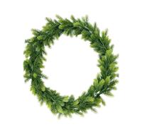 Guirlande de Noël en cèdre - 180 cm de long - Décoration réaliste en cèdre | Guirlande de sapin artificiel pour table, escalier, cheminée, cadre de porte, fenêtre, fête, remise de diplôme
