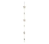 Guirlande de Noël Étoiles ""Bois"" 150cm Naturel