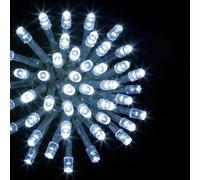 Guirlande de Noël Lumineuse "Timer" 50m Blanc Froid