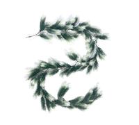 Guirlande de Noël pour cheminée 180 cm Couronne de artificielles | Branches de pin artificielles 180 cm pour cadre de porte, fenêtre, réunion, remise de diplôme, fête d'anniversaire, mariage