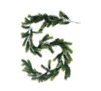 Guirlande de pin 180 cm douce et réaliste | Branches de pin artificielles 180 cm pour cadre de porte, fenêtre, rassemblement, remise de diplôme, fête d'anniversaire