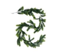 Guirlande de pin Déco Manteau Cheminée Fête 180cm | Guirlande artificielle 180 cm pour Table Escalier Cadre de Porte Fenêtre Réunion Remise Diplôme Anniversaire Fête Mariage B