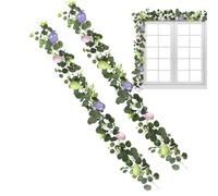 Guirlande de printemps pour cheminée 2 pièces 1,7 m Oeufs Artificiels