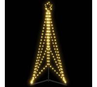 vidaXL Guirlande de sapin de Noël 525 LED blanc chaud 302 cm