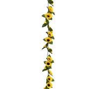 Guirlande de Tournesols Artificiels Naki 180cm Jaune