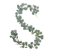 Guirlande d'eucalyptus artificiel de 1,8 m pour arche de mariage, centre de table, décoration d'intérieur