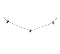 Guirlande d'Extérieur Solaire 10 LED Soa 800cm Noir & Blanc