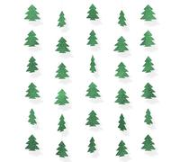 Guirlande en papier pailleté pour sapin de Noël (arbre vert)