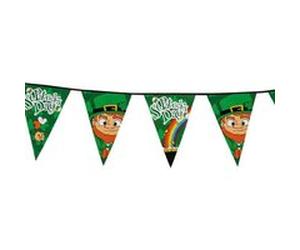 guirlande fanion st-patrick irlande 8m - boland 44900 Vert G