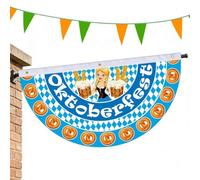 Guirlande Fanions D'Extérieur Bannière Décorative Oktoberfest 91 Cm X 45 Cm | Fanion allemand d'extérieur Pour Maison Le Patio La Porte La Fenêtre Mur Fêtes Vacances Festival De