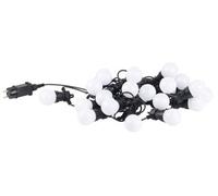 Guirlande guinguette 9,50 m 20 ampoules LED 6W - Blanc chaud