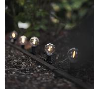 Guirlande Guinguette à 20 Ampoules LED avec Mini Piquets