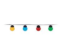 Guirlande Guinguette LED - SKYLANTERN - 20 ampoules - Rouge - Extérieur