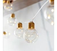 Guirlande Guinguette Micro LED Cuivre Patiné
