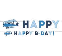 Guirlande Happy Bday Petit Avion
