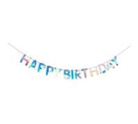 Guirlande Happy Birthday irisee