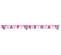 Guirlande happy birthday Minnie - Multicolore