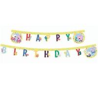 Guirlande Happy Birthday Peppa Pig 2 m - Multicolore - Taille Unique