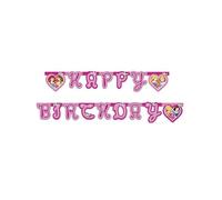 1 guirlande "happy birthday" princess dreaming