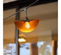 Guirlande Hat light Lumisky IP44 1000lm E27 noir 6m