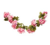 Chaks Guirlande Hortensia Artificiel 220CM Rose