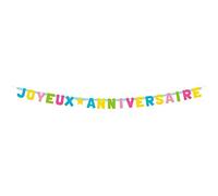 Guirlande Joyeux Anniversaire Banderole Decoration