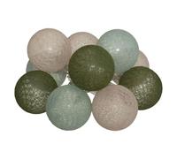Guirlande Led 10 Boules Army 165cm Multicolore