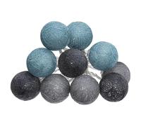Guirlande Led 10 Boules Winter 165cm Multicolore